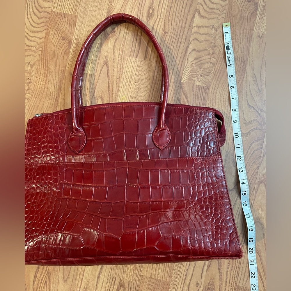 Michael Rome Designs Vintage genuine leather Tote - Picture 4 of 14